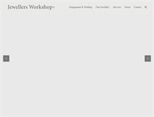 Tablet Screenshot of jewellersworkshop.co.nz